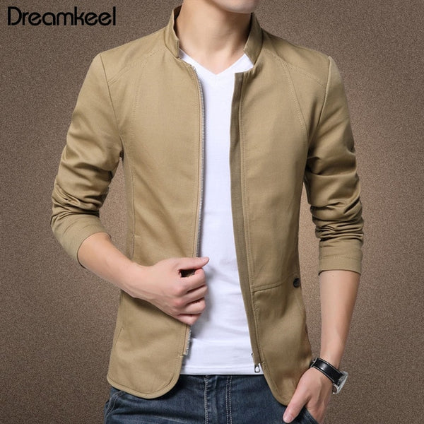 Windbreaker British Style Jacket Men