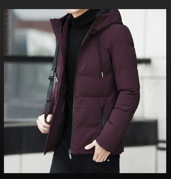 Thick Warm Winter Jacket Casual Men
