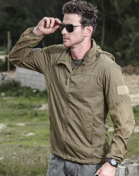 Waterproof Quick Dry Jacket Men