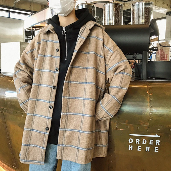 Korean style coat  Men