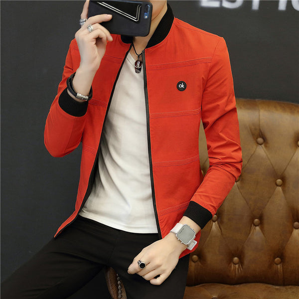Casual Slim Fashion Jacket Men