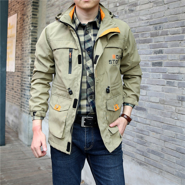 Spring Jacket Men Casual