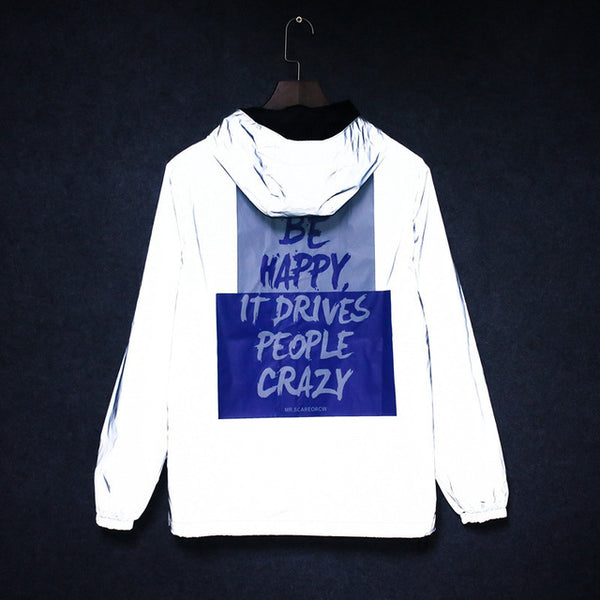 windbreaker 3m reflective jacket Men