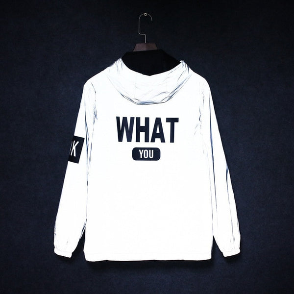 windbreaker 3m reflective jacket Men