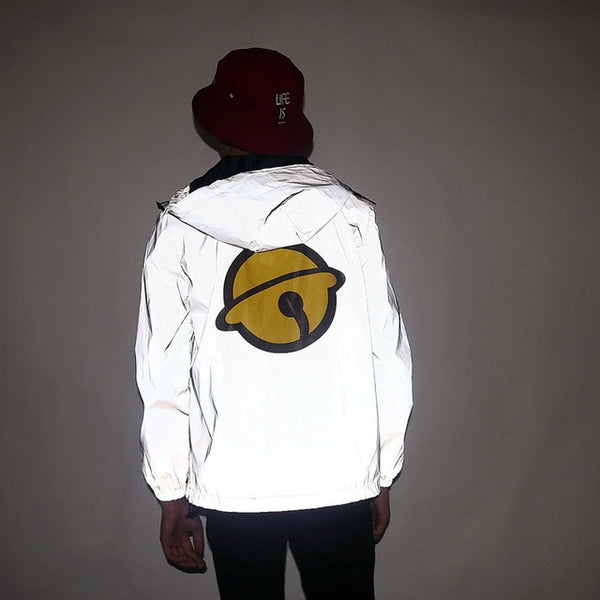 windbreaker 3m reflective jacket Men