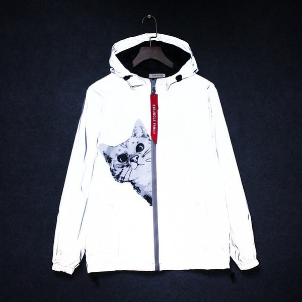 windbreaker 3m reflective jacket Men