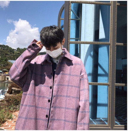 Korean style coat  Men
